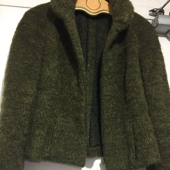 VINTAGE MARIELLA BURANI AMULETI WOOL BLEND JACKETS SIZE 8 - Picture 2 of 9